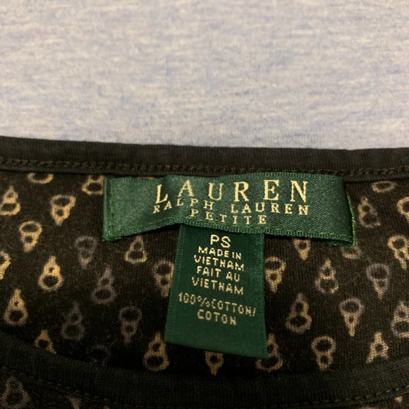 Graphic Vintage long sleeve blouse - Picture 2 of 4